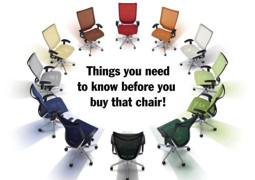Office chair Buying Guide